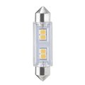 Bulbrite 20-Watt Equivalent T3 Non-Dimmable Festoon LED Light Bulb Soft White Light, 3PK 861532
